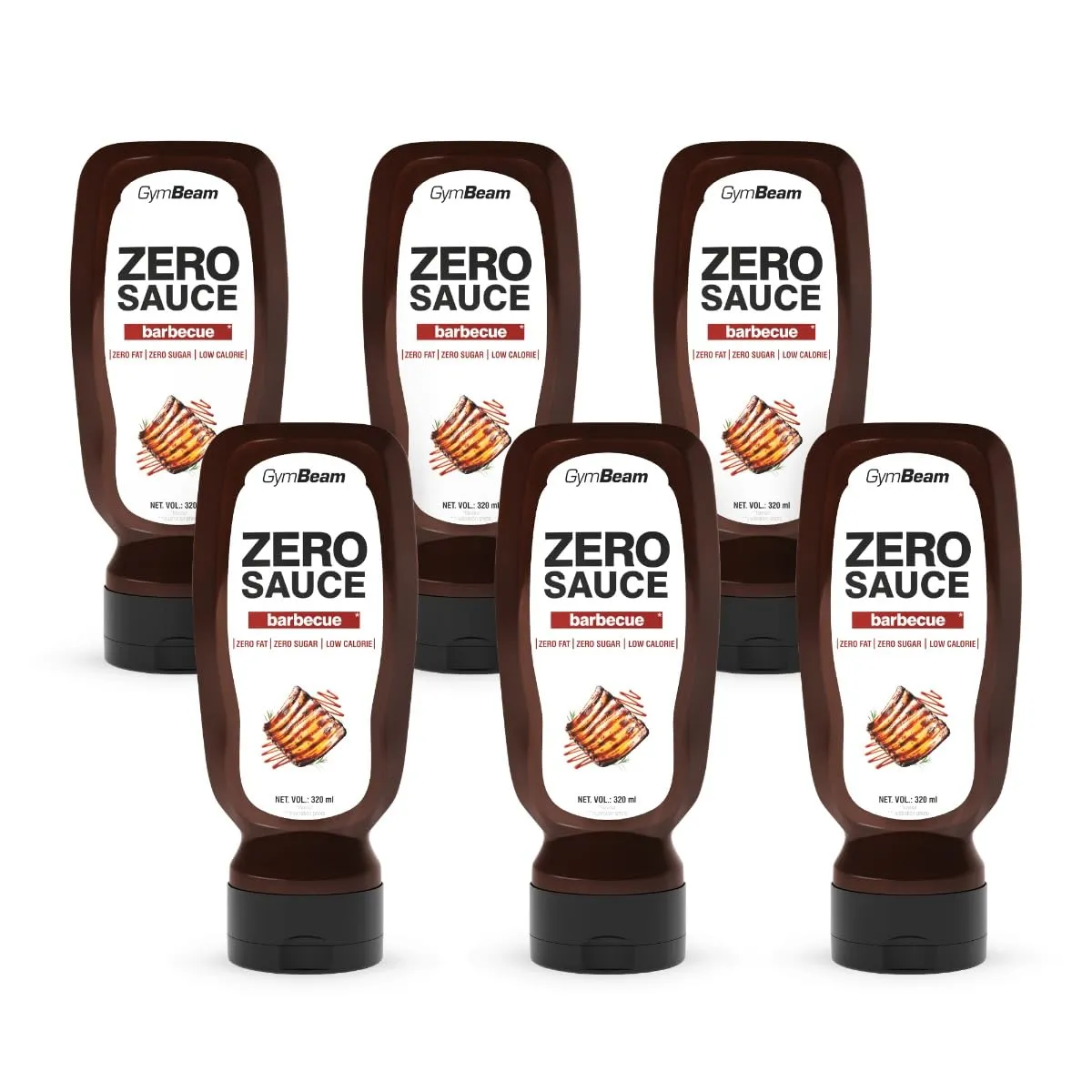 GymBeam BBQ Sauce Zero kalorienfrei 320ml zuckerfrei