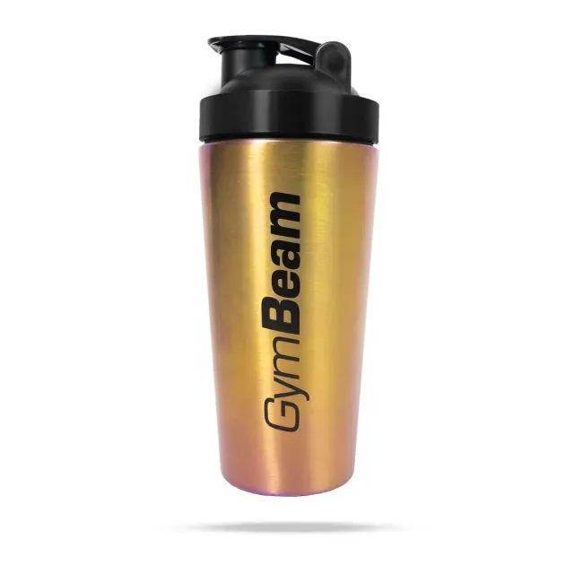 GymBeam Steel Shaker Holo Edelstahl 750 ml geruchsfrei