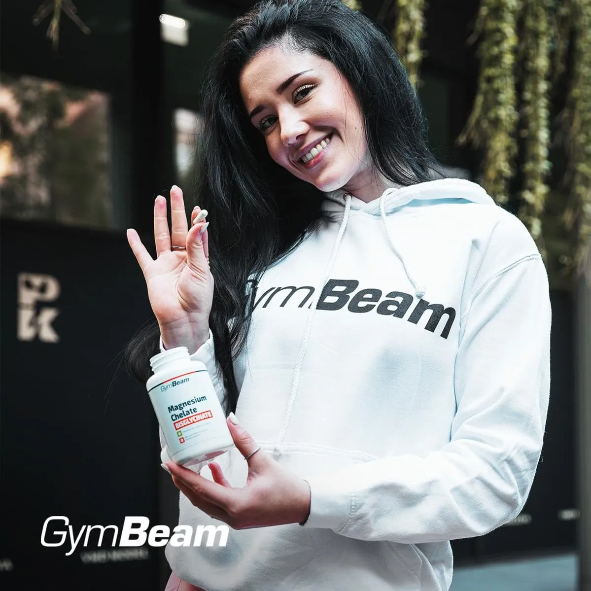 GymBeam Magnesium Bisglycinat 180 Caps hochdosiert