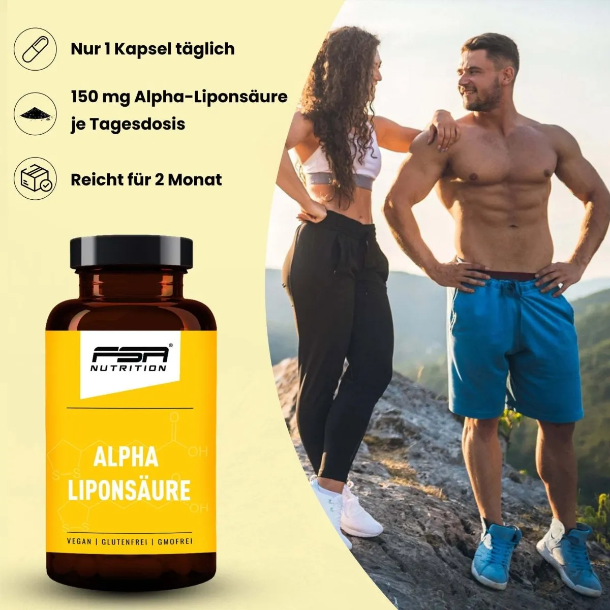 FSA Nutrition Alpha Liponsäure Kapseln 150 mg
