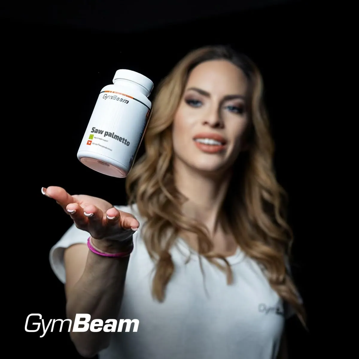GymBeam Sägepalme Kapseln 90 Caps vegan 150 mg