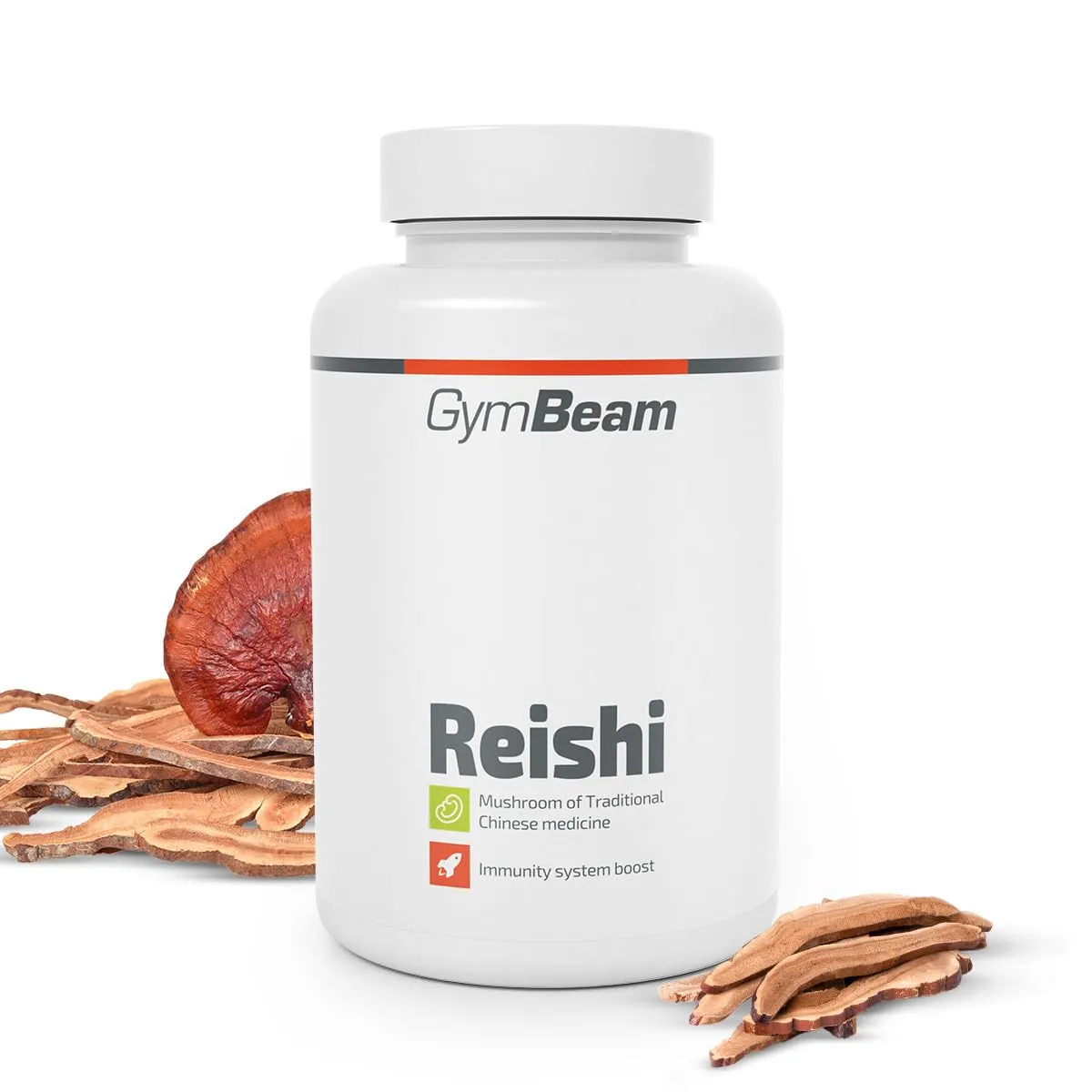 GymBeam Reishi Kapseln 90 Kapseln Immunsystem