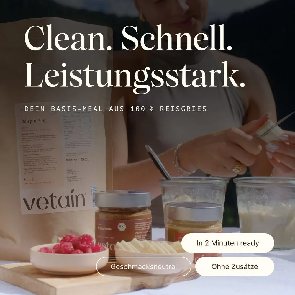 Vetain Reispudding Milchreis extrudiert 1 kg