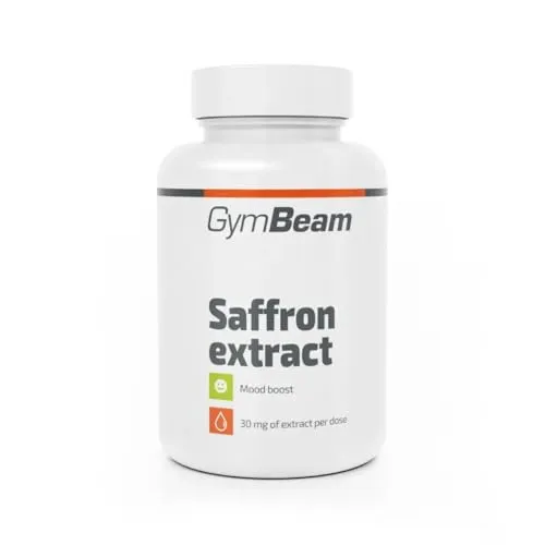 GymBeam Safranextrakt Kapseln 30mg 60 Stück vegan