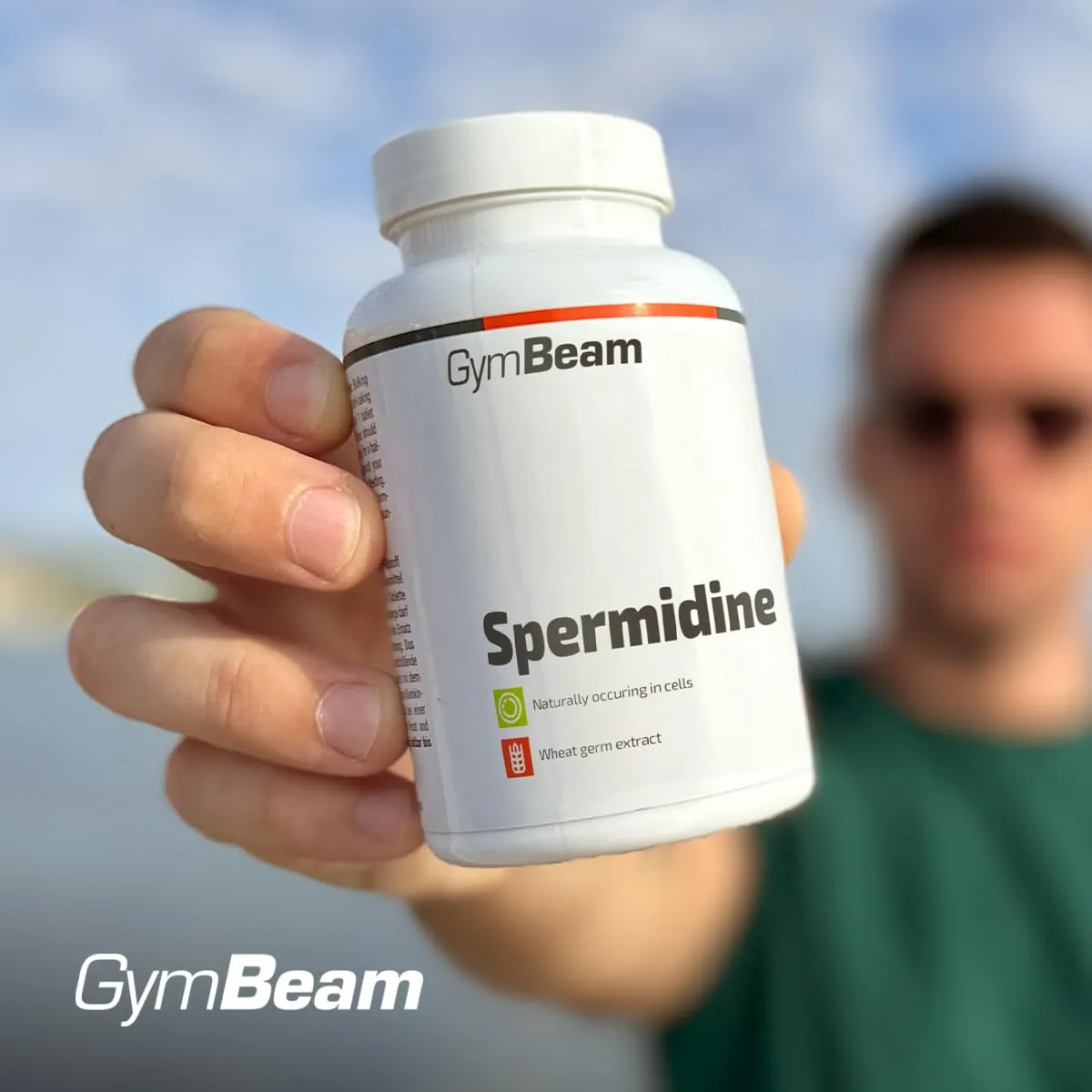 GymBeam Spermidin Kapseln 90 Weizenkeim Zellschutz