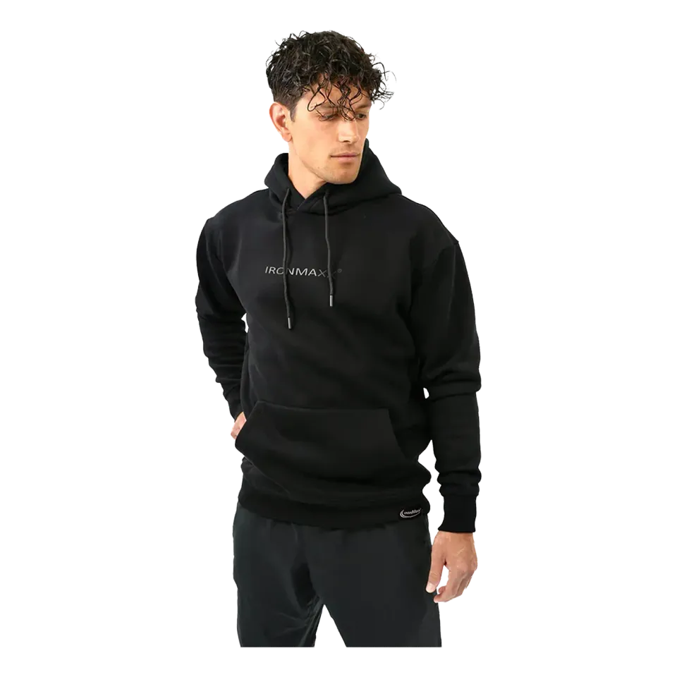 IronMaxx Sculpt Luxe Hoodie Schwarz Unisex M Oversized Baumwolle
