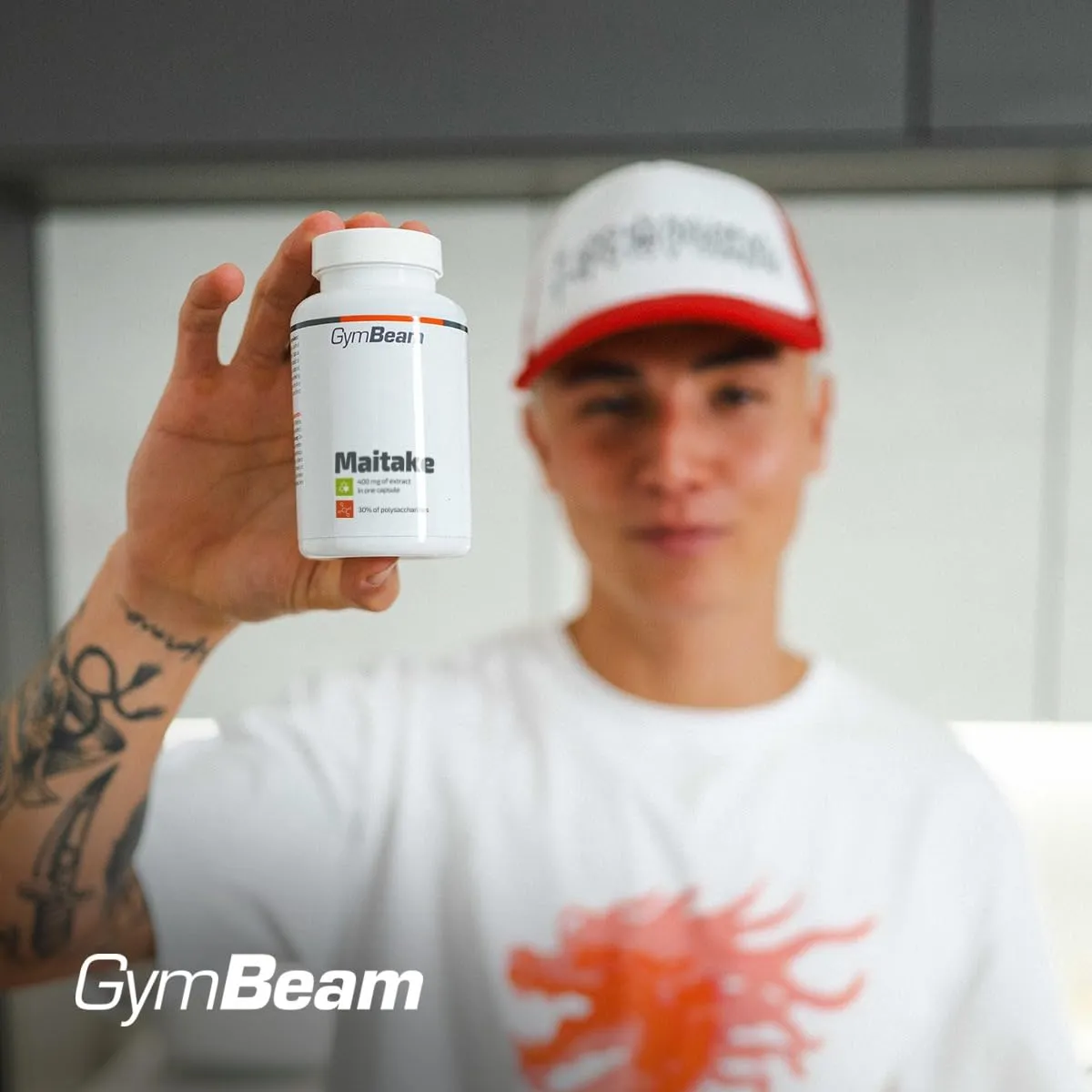 GymBeam Maitake Kapseln Grifola Frondosa Polysaccharide