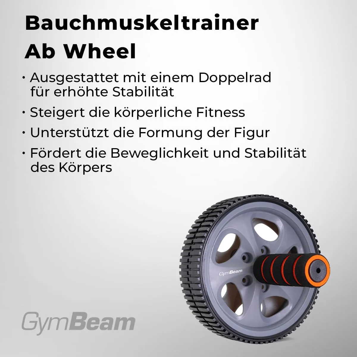 GymBeam Ab Roller Bauchroller rutschfest