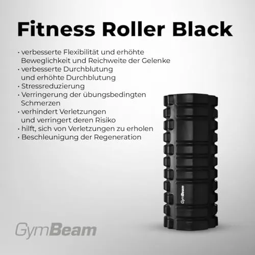 GymBeam M-Roll Faszienrolle 3D-Oberfläche hart