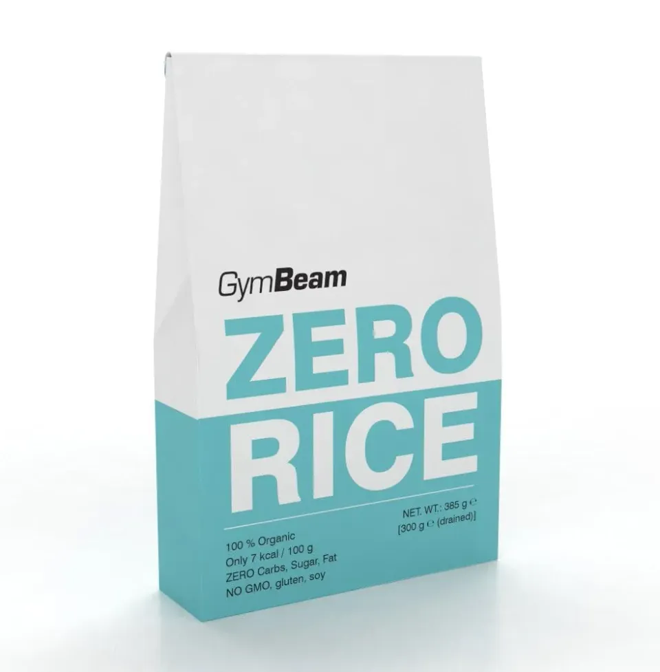 GymBeam BIO Zero Rice Konjakreis 385g kalorienarm