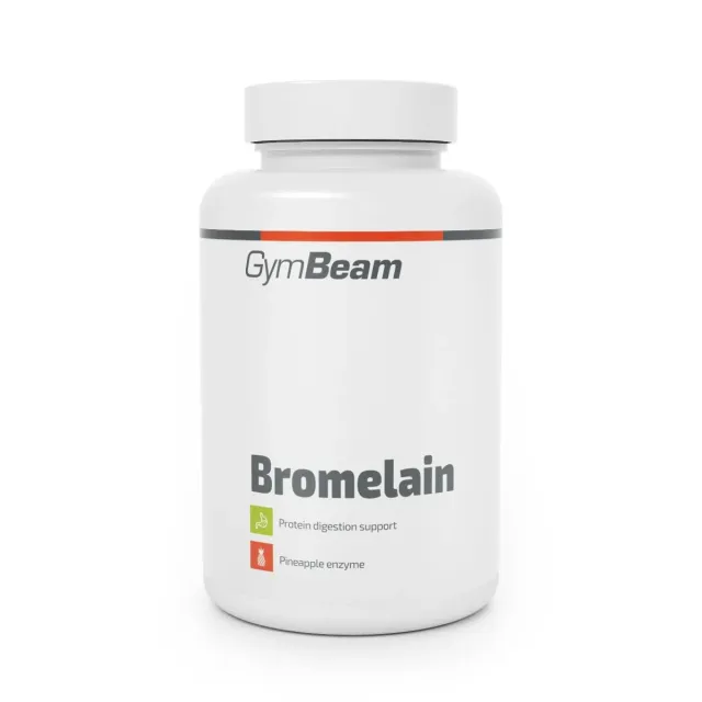 GymBeam Bromelain Ananas Kapseln 90 Stück vegan hochdosiert