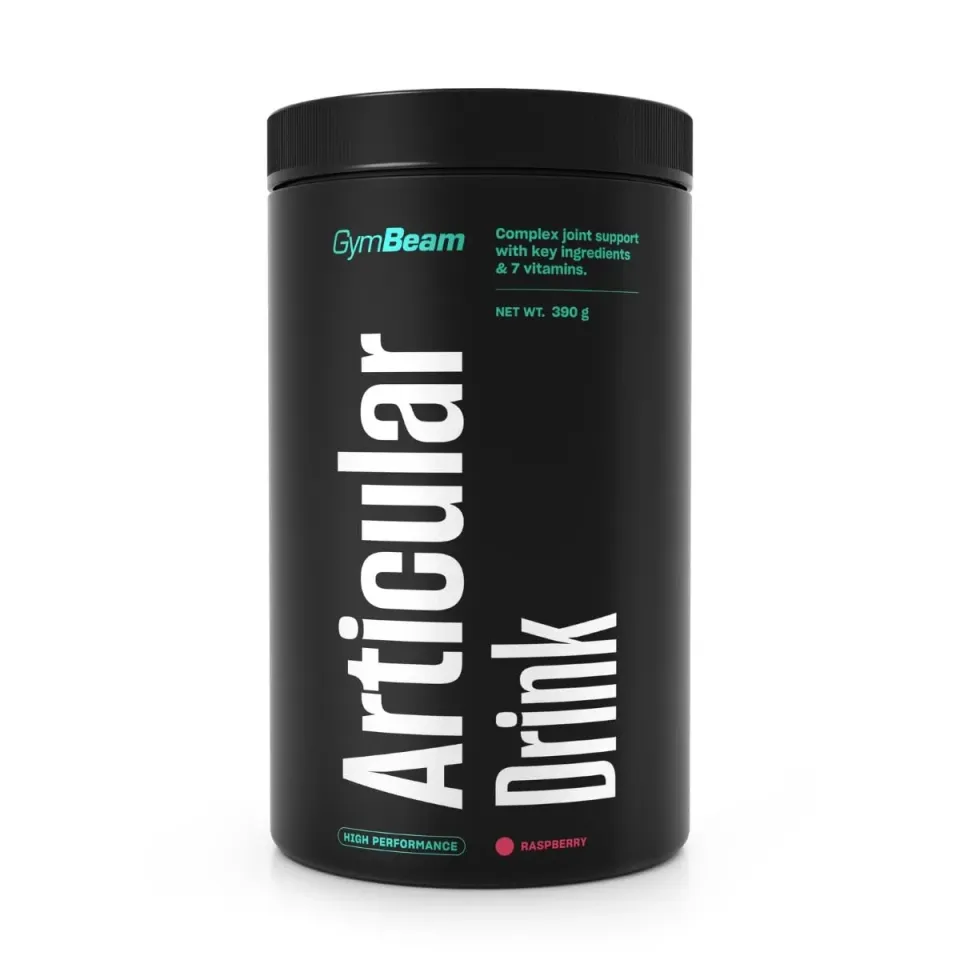 GymBeam Glucosamin Chondroitin Pulver Raspberry 390g