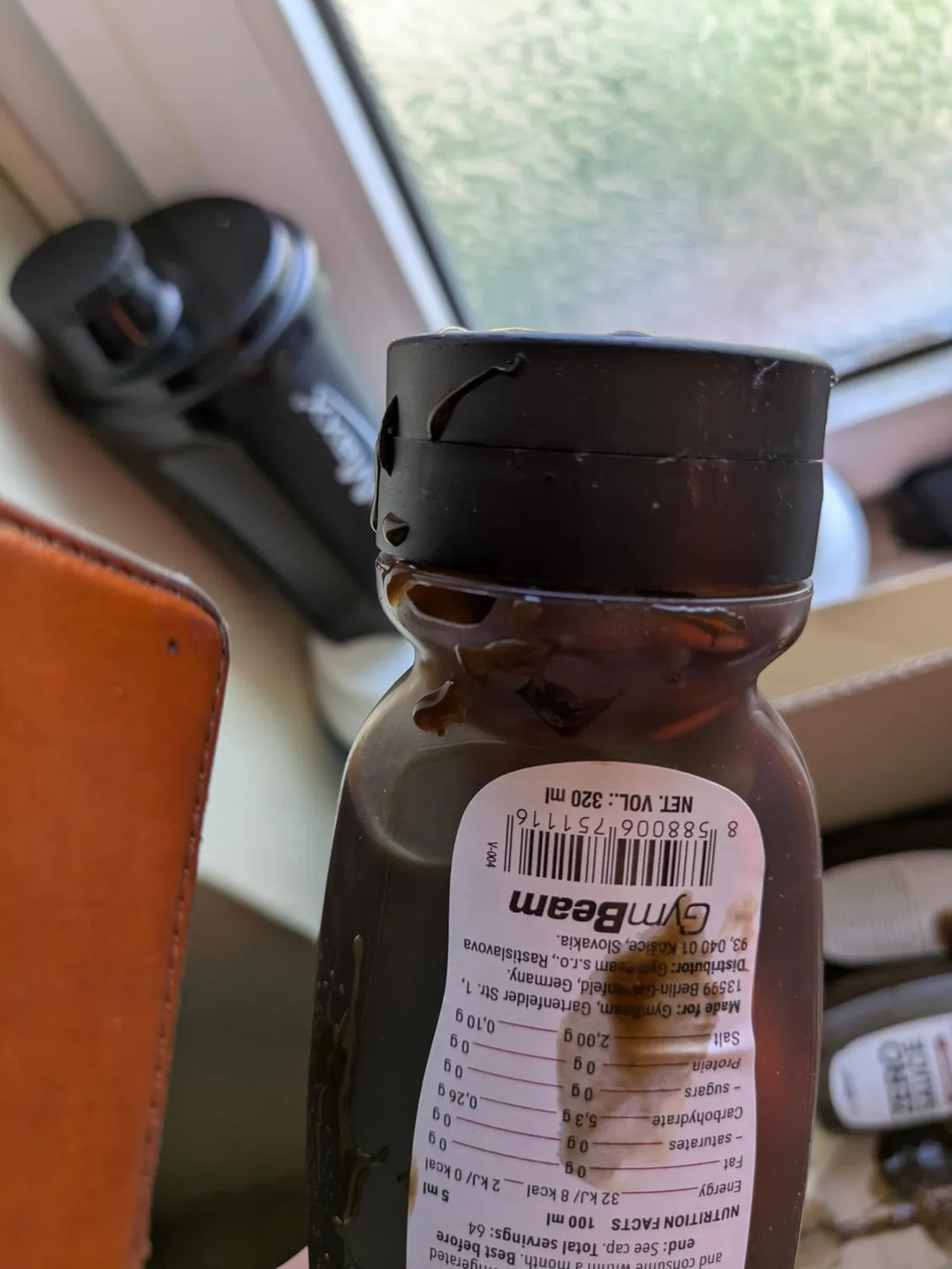 GymBeam BBQ Sauce Zero kalorienfrei 320ml zuckerfrei
