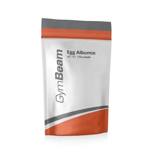 GymBeam Ei-Albumin Protein Vanille 1000 g laktosefrei