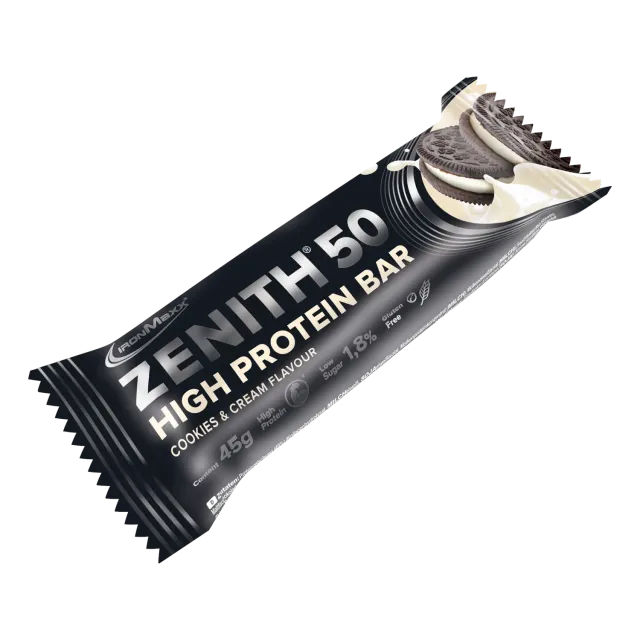 IronMaxx Zenith 50 Proteinriegel 45g Cookies Cream