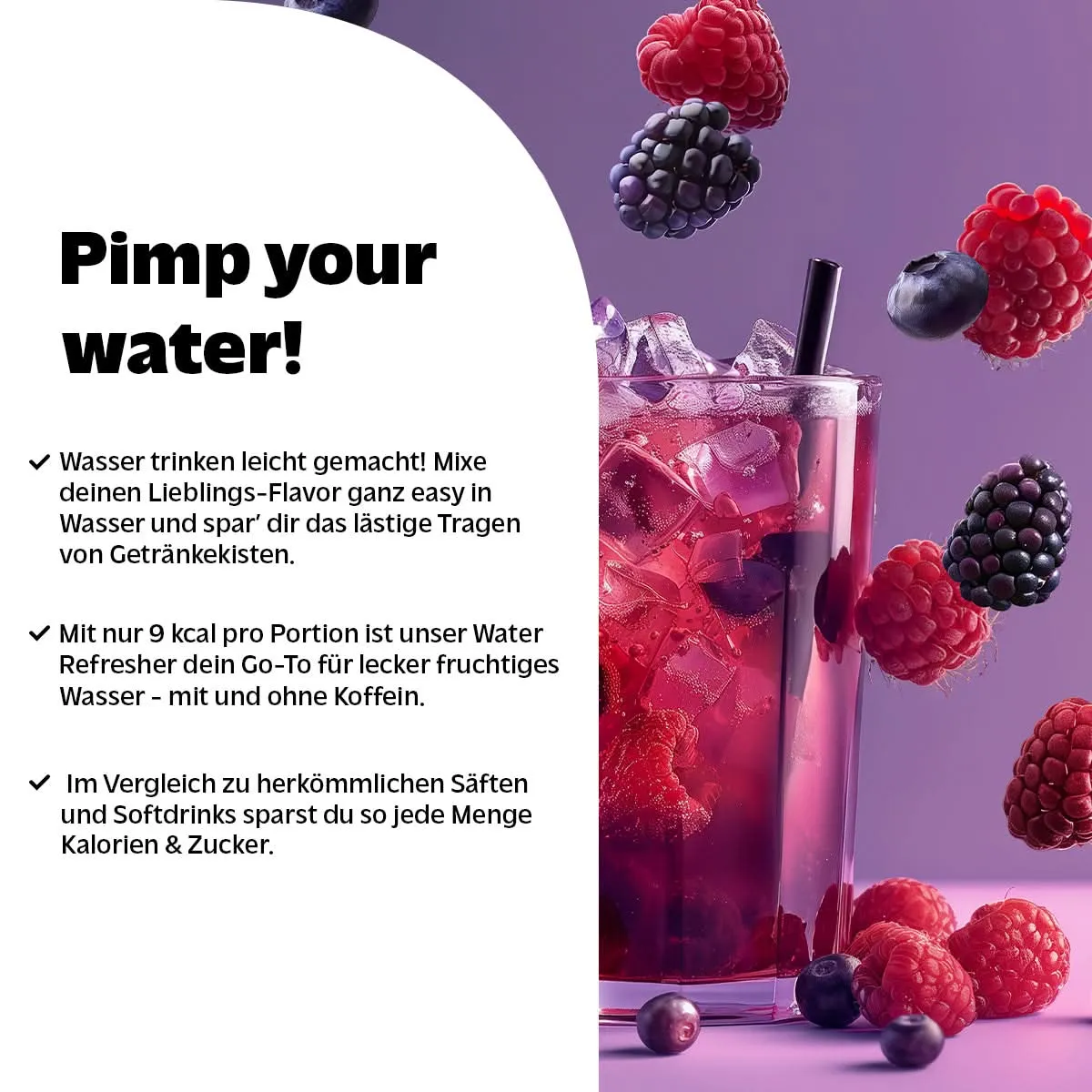 Rocka Water Refresher 150g zuckerfrei fruchtig