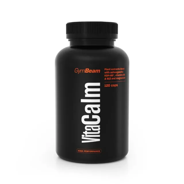 GymBeam VitaCalm KSM-66 Ashwagandha Kapseln beruhigend