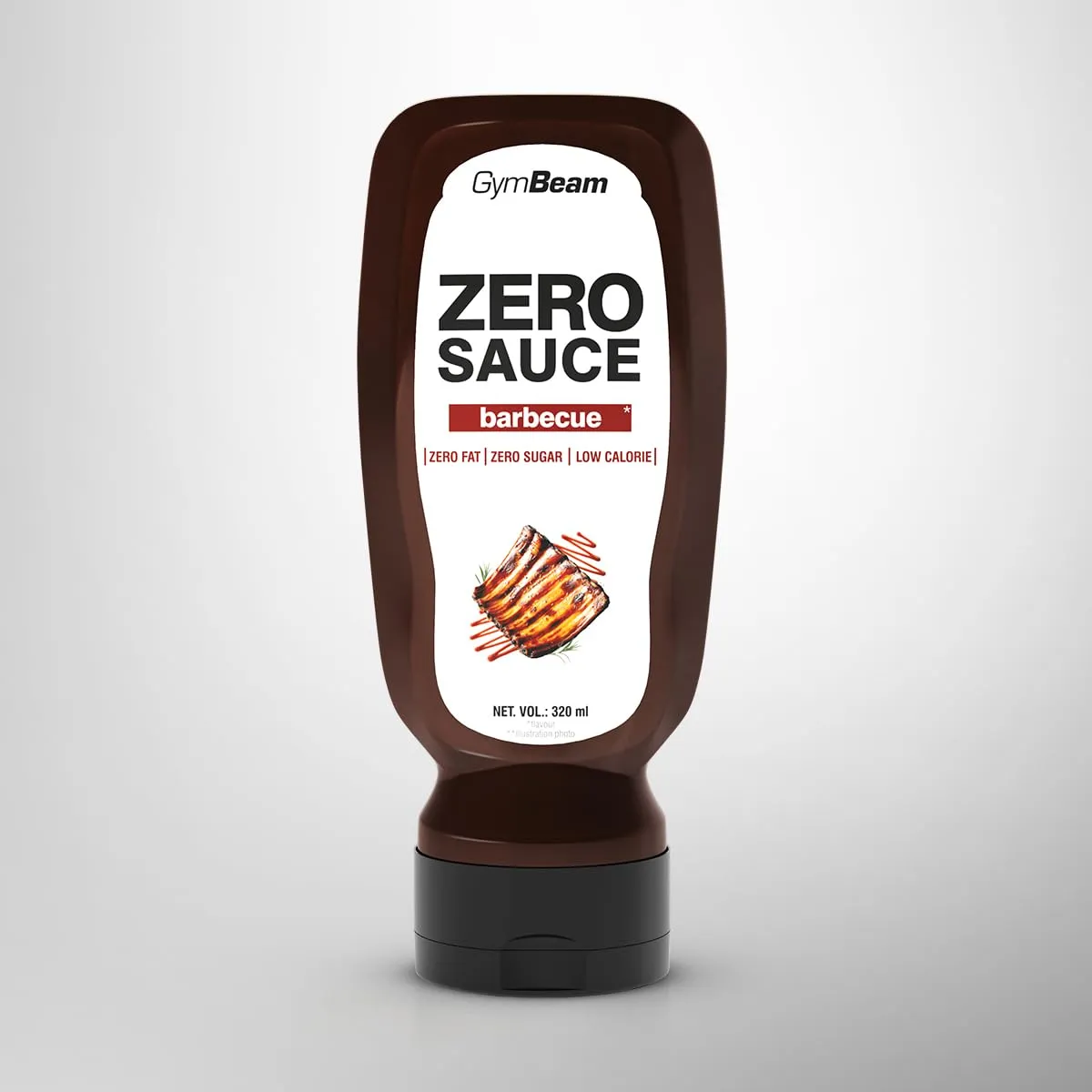 GymBeam BBQ Sauce Zero kalorienfrei 320ml zuckerfrei