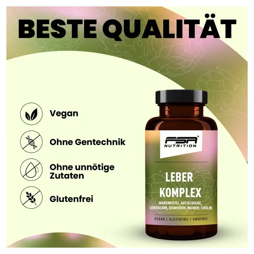 FSA Nutrition Leber Komplex Kapseln hochdosiert