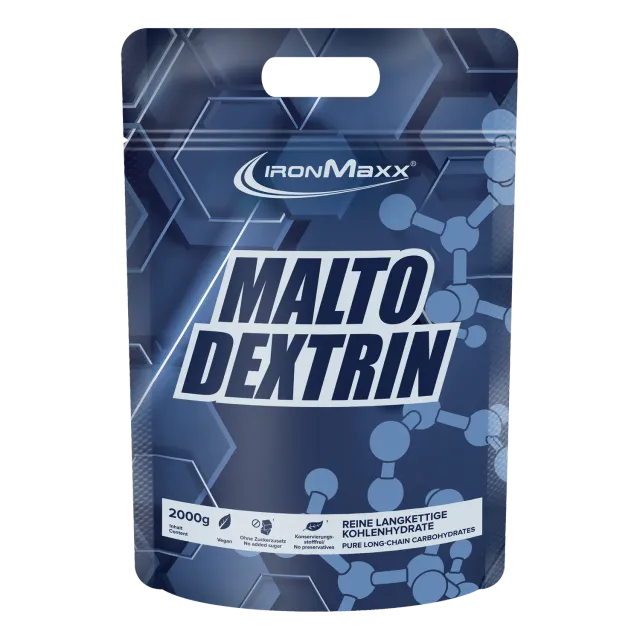 IronMaxx Maltodextrin Pulver 2000 g vegan komplex