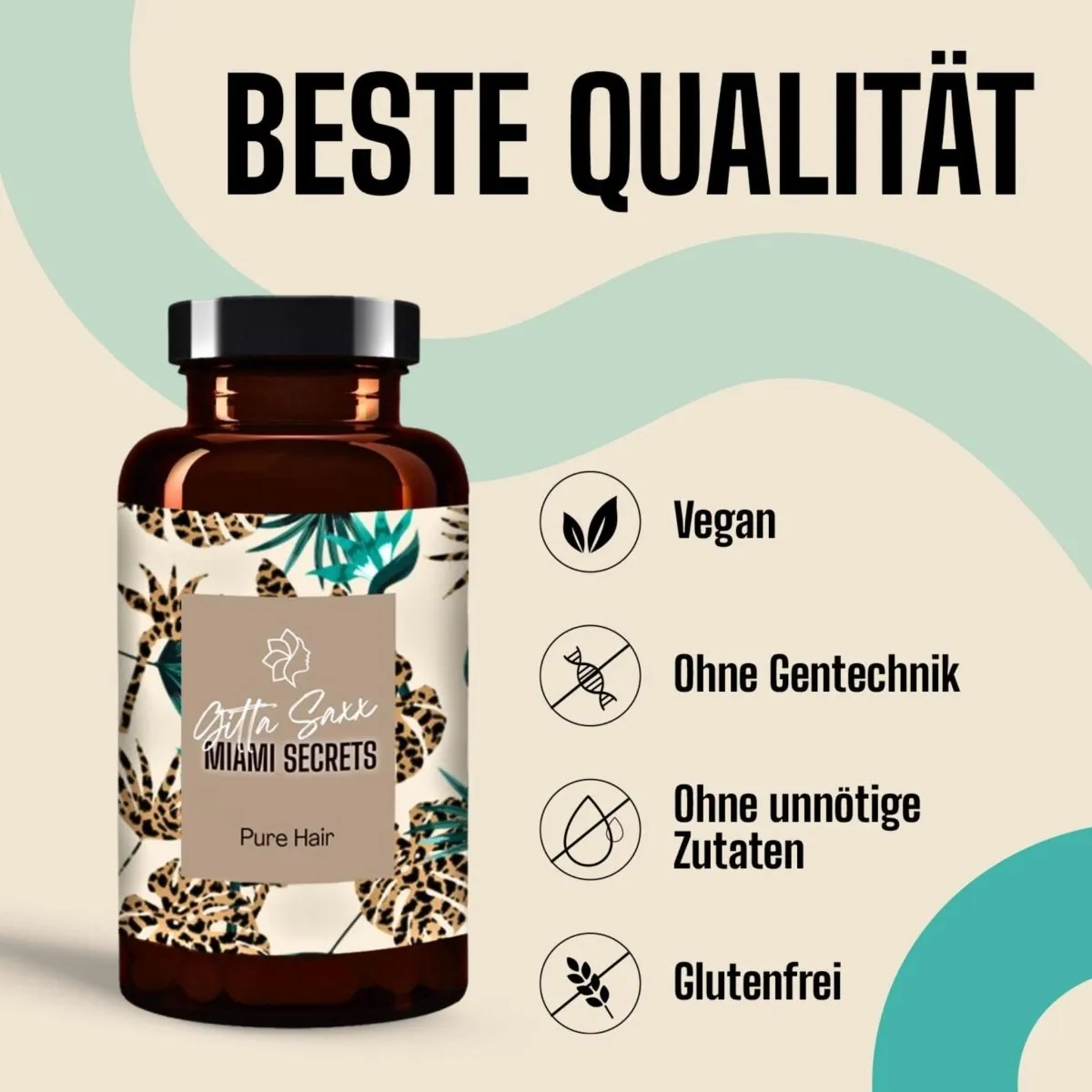 FSA Nutrition Miami Secrets Pure Hair 60 Haarkapseln