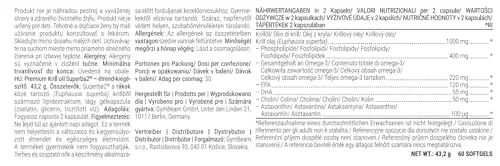 GymBeam Superba2 Krillöl Kapseln 60 Kapseln EPA DHA