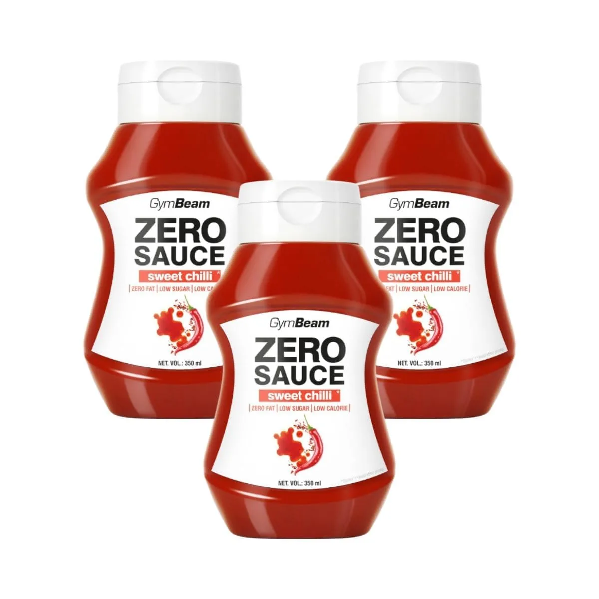 GymBeam ZERO Sauce Sweet Chilli 350 ml light