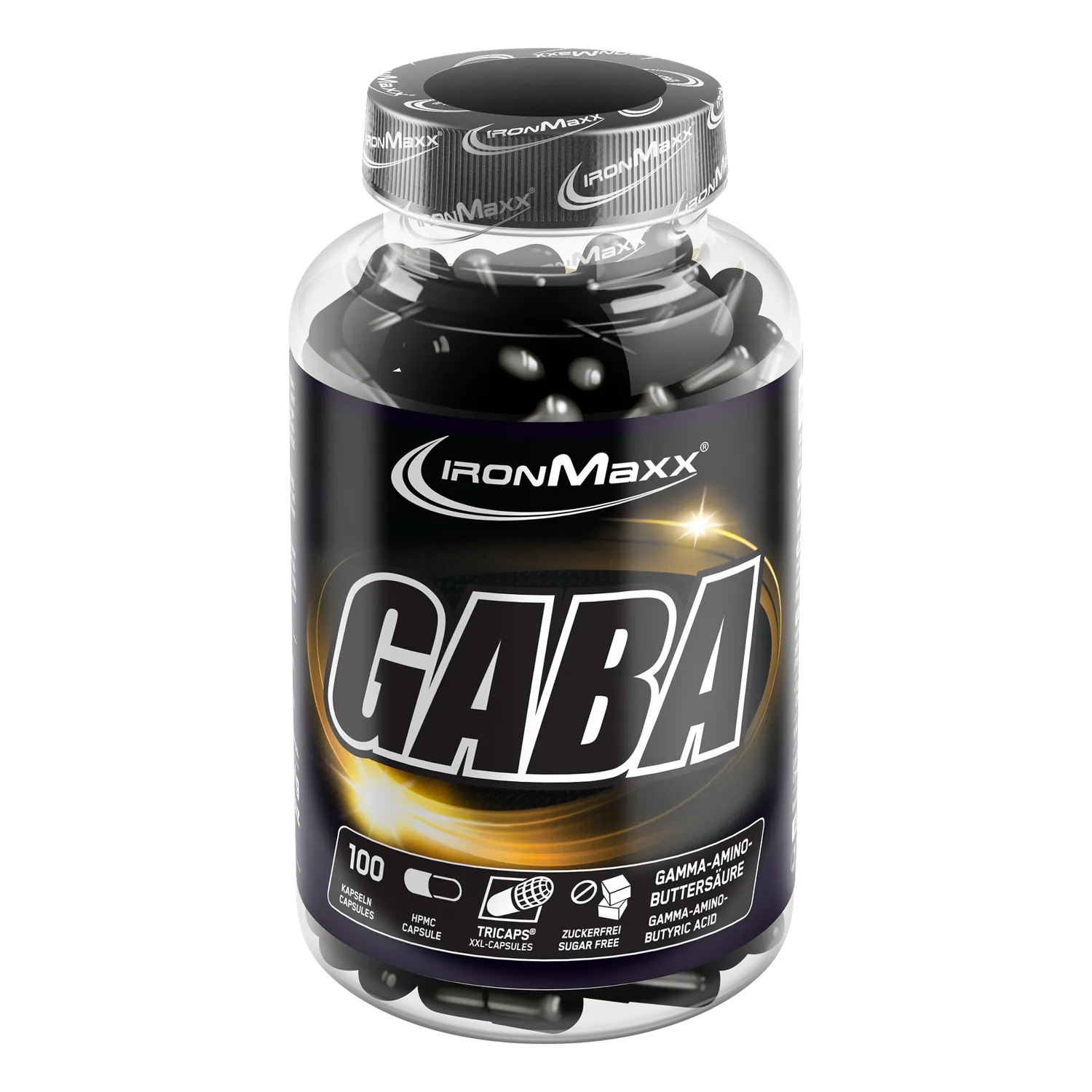 IronMaxx GABA Kapseln 100 Stück 1000mg vor dem Schlafen