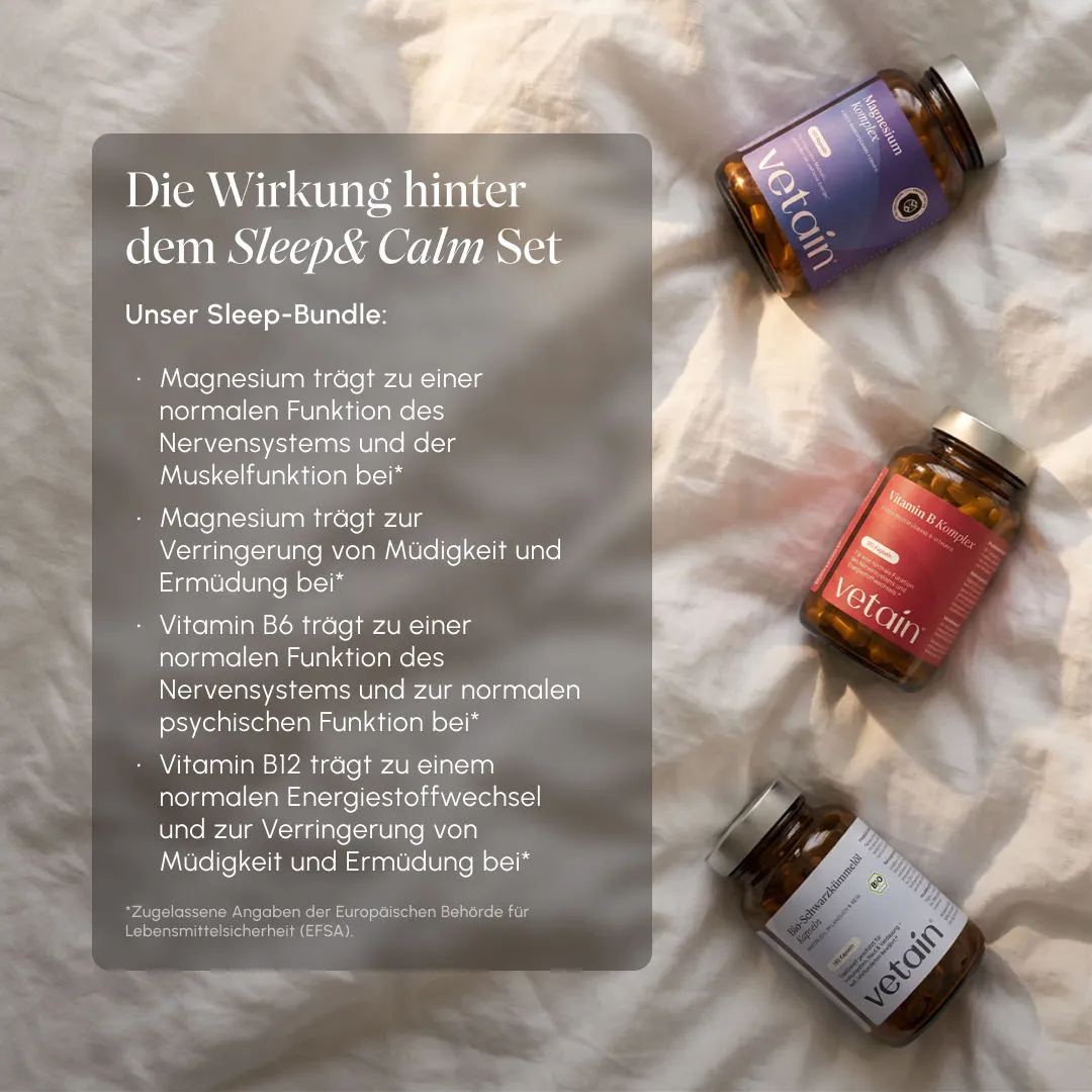 Vetain Sleep & Calm Bundle Kapseln 3er-Set beruhigend