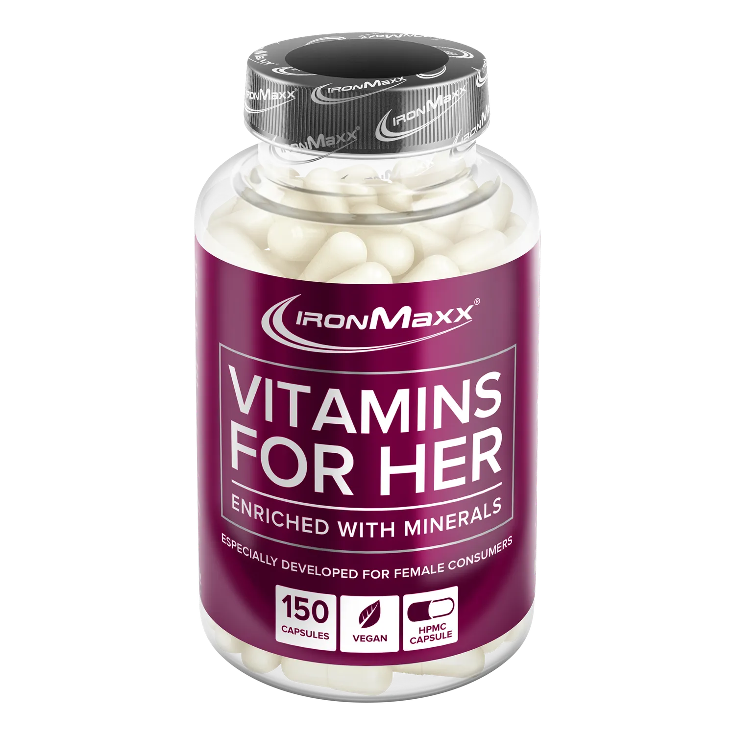 IronMaxx Vitamins for Her Kapseln 150 Stk für Frauen