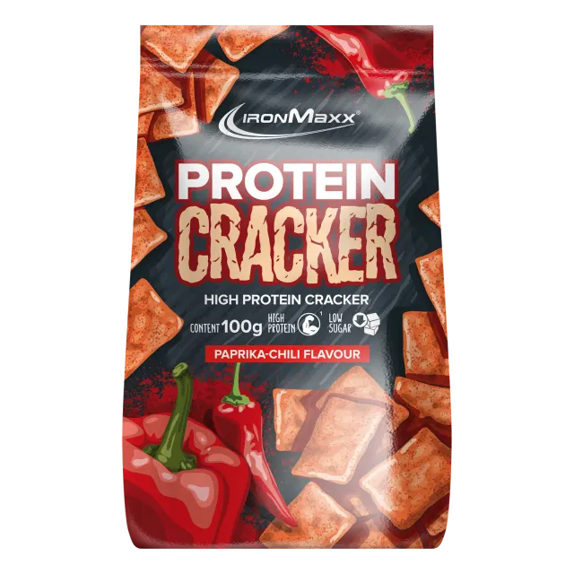 IronMaxx Protein Cracker 100g Paprika Chili