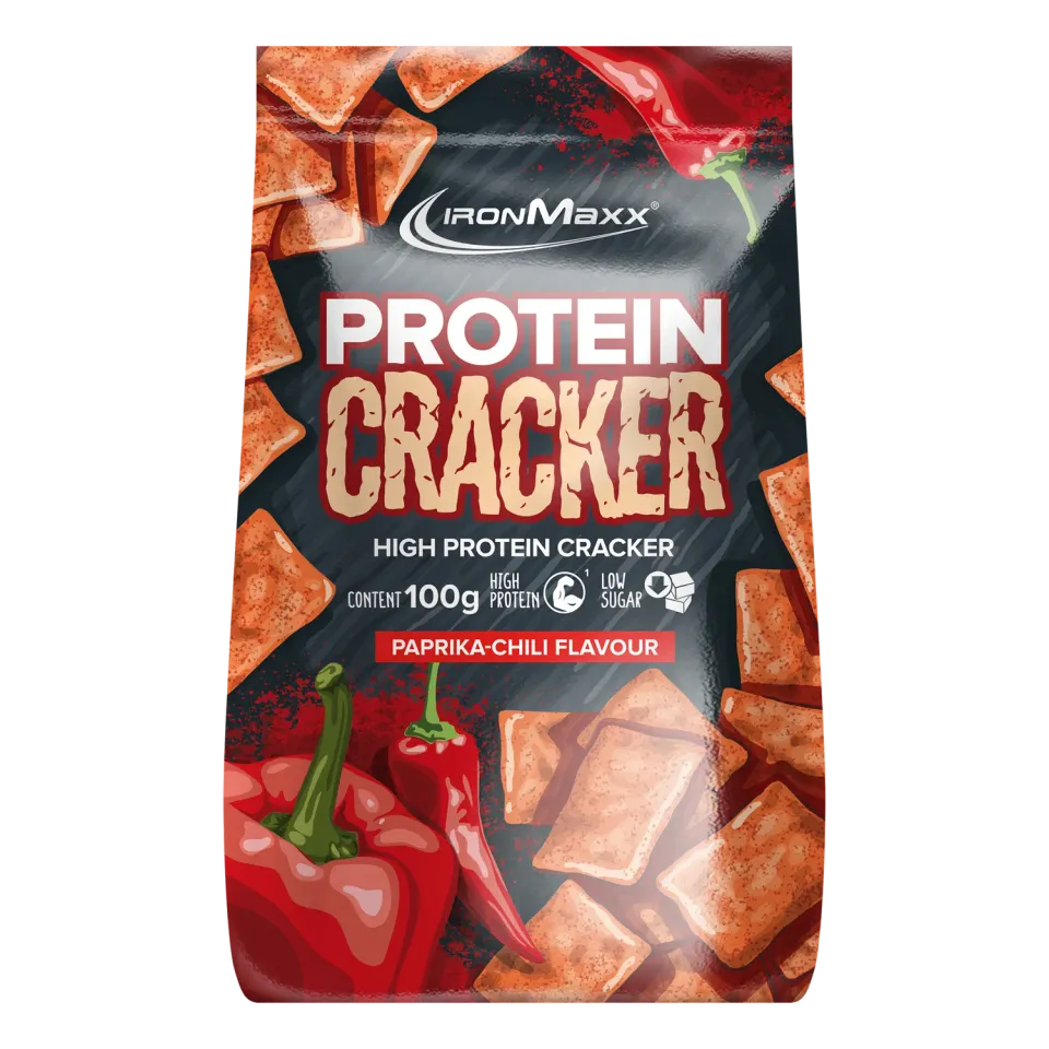 IronMaxx Protein Cracker 100g Paprika Chili
