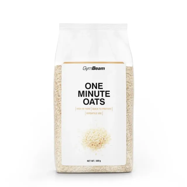 GymBeam One Minute Oats Haferflocken 500 g vegan