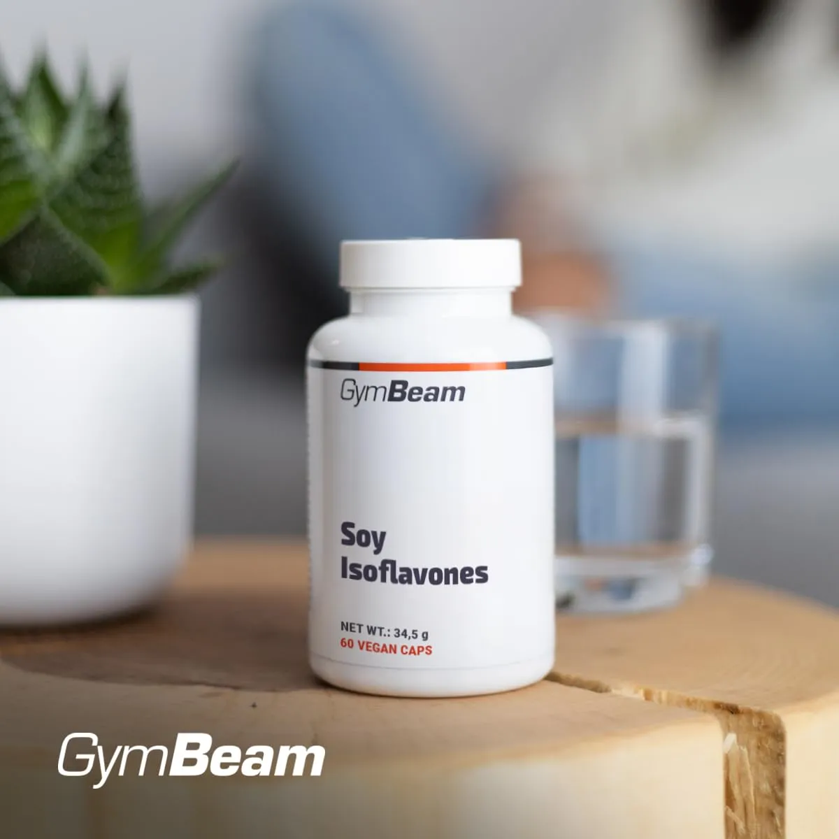 GymBeam Soja Isoflavone Kapseln 60 Stk Zyklus