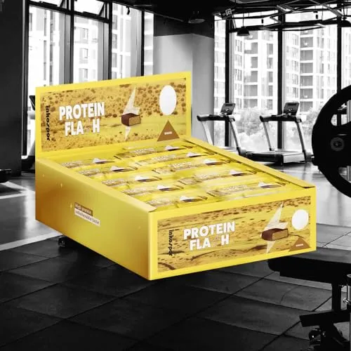 Inkospor X-Treme Protein Flash Riegel Banane 30x65g 26% Protein