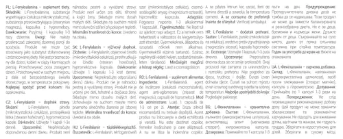 GymBeam L-Phenylalanin Kapseln 90 Caps vegan