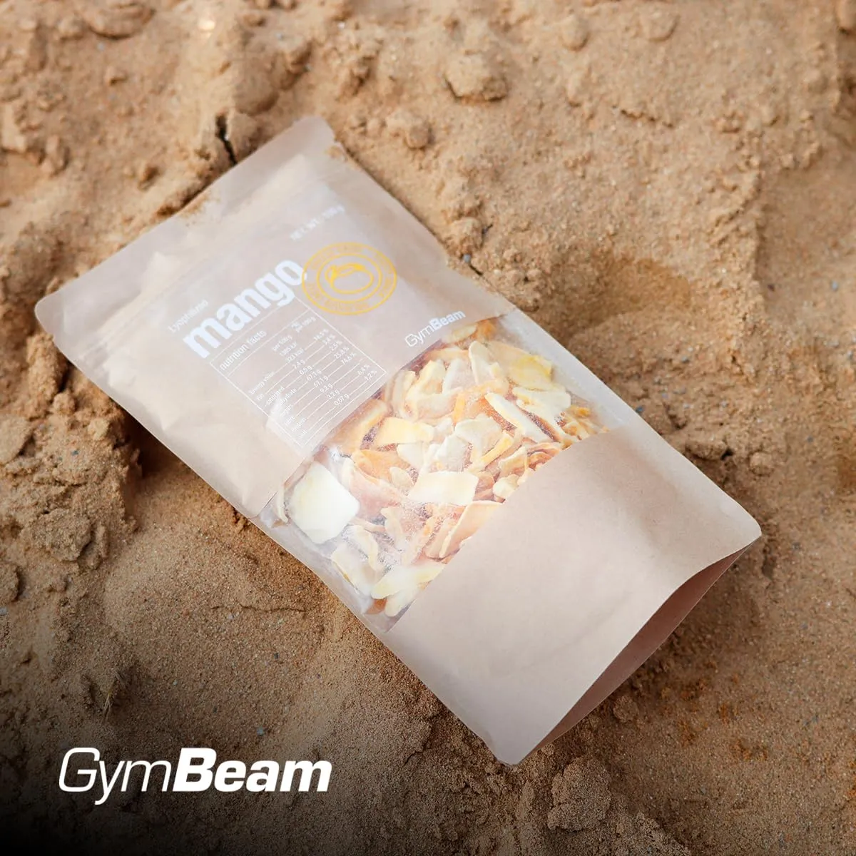 GymBeam Mango gefriergetrocknet 100 g ohne Zucker