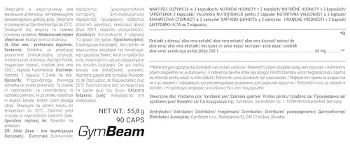 GymBeam Aloe Vera Kapseln 90 Stück vegan