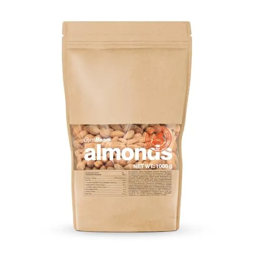 GymBeam Mandeln ungesalzen 1000 g Snack