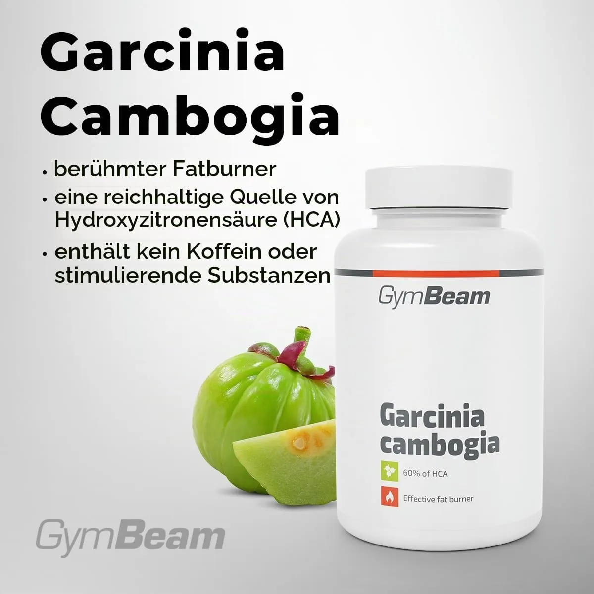 GymBeam Garcinia Cambogia Kapseln 90 Stück vegan