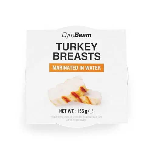 GymBeam Putenbrust in Wasser Dose 155 g proteinreich